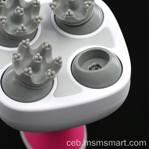 Pagmasa ug pagkurog sa ulo scalp massager